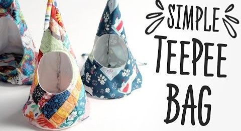 Simple peg sales bag pattern