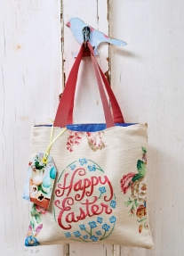 Easter Embroidered Bag and Egg Cosies